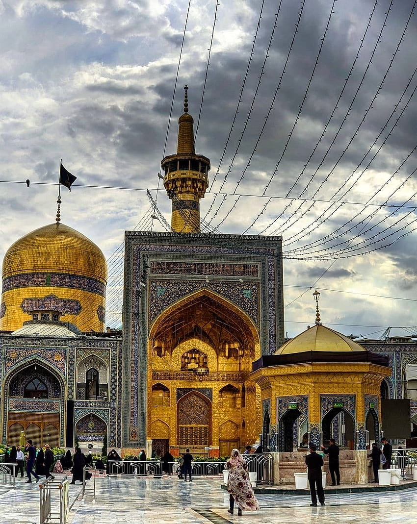 El santuario del Imam Reza fondo de pantalla del teléfono