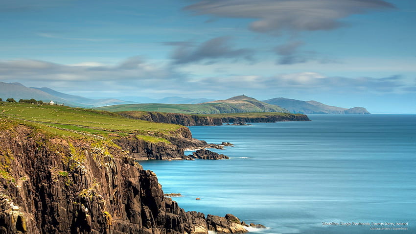 Shoreline, Dingle Peninsula, County Kerry, Ireland HD wallpaper