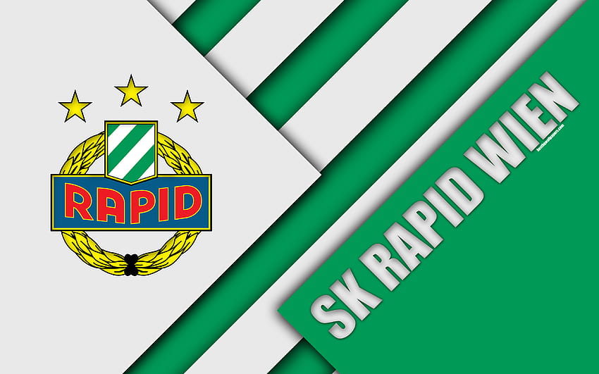 SK Rapid Wien, Austrian football club HD wallpaper