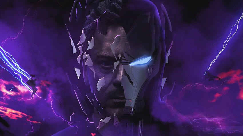 Iron Man Avengers End Game, purple guy HD wallpaper