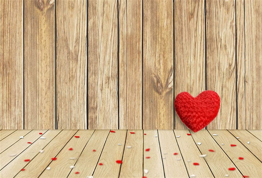 YEELE 10x8ft Love Heart graphy ...cmcassist.dk, rustic valentine HD wallpaper
