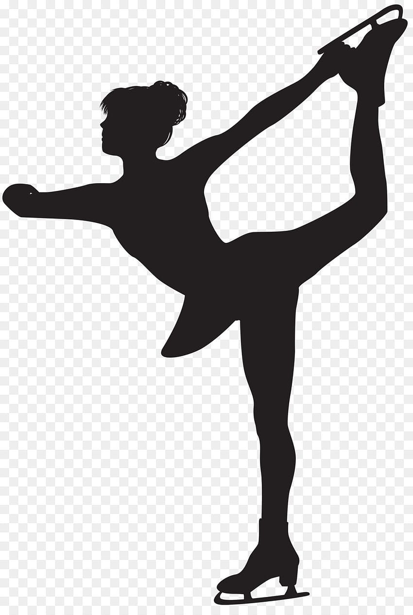 Figure Skating Silhouette, Clip Art, Clip Art on Clipart Library HD phone wallpaper