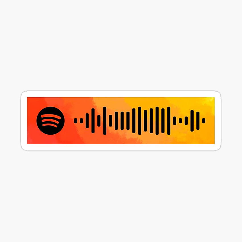 Summertime Sadness by Lana Del Rey Spotify Scan Code Sticker by WandersApparel in 2021, summertime stickers HD電話の壁紙