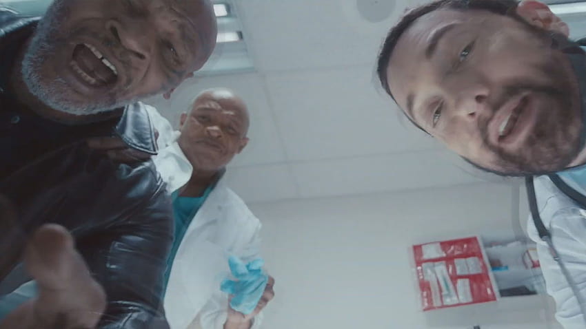 Eminem's, ken and dre でのマイク タイソンとドクター ドレーのカメオ出演 高画質の壁紙