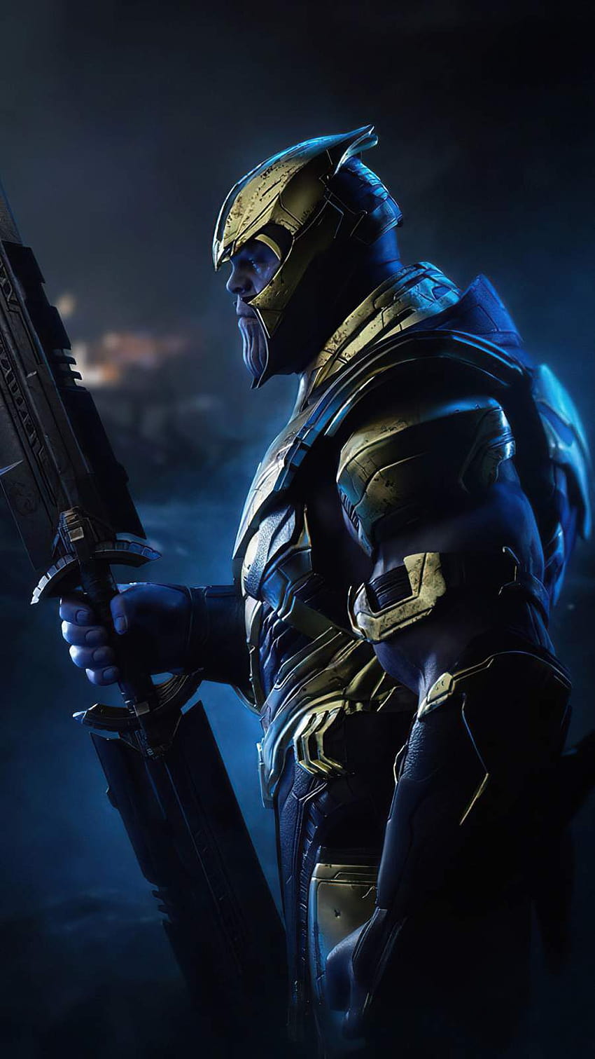 Thanos Avengers Infinity War fan art wallpaper background  plingcom