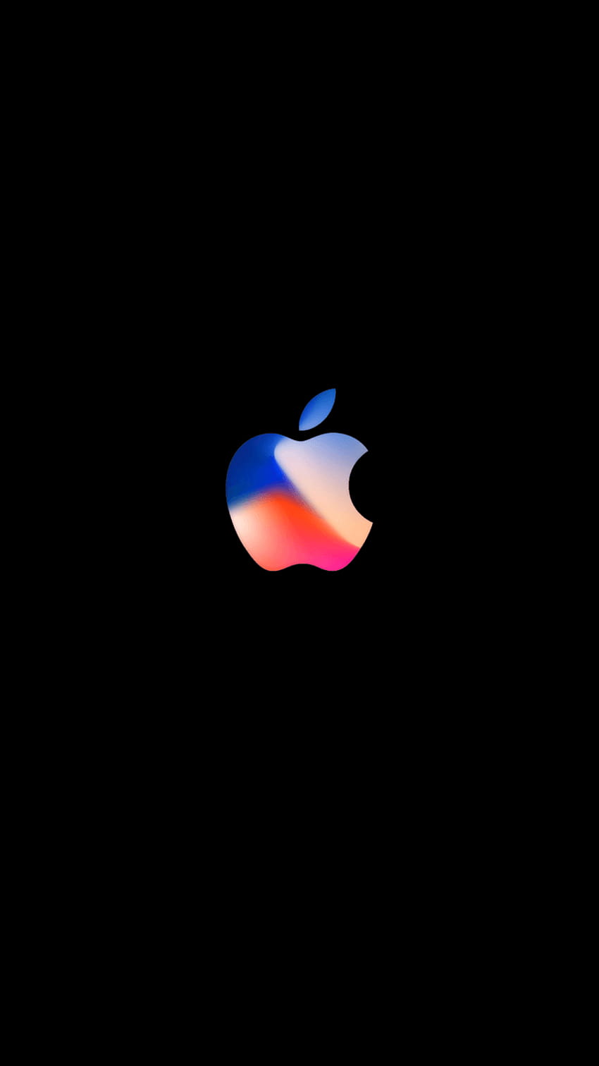 Logotipo de la marca iPhone X Apple en 2019 fondo de pantalla del teléfono