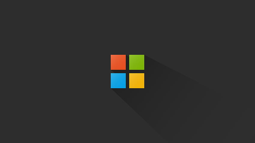 Microsoft Minimal Logo , Computer, Backgrounds, and, pc minimalistic HD wallpaper