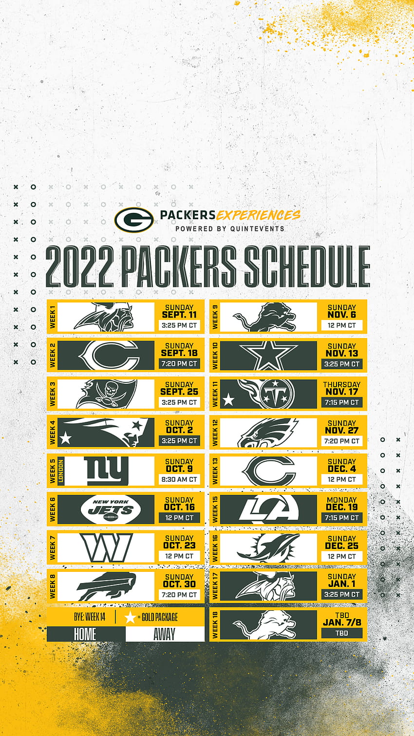 Schedule wallpaper for the Green Bay Packers Regular Season 2018 Central  European Time Made by Tobler Ge  Fantasy basketball Green bay packers  Injured players
