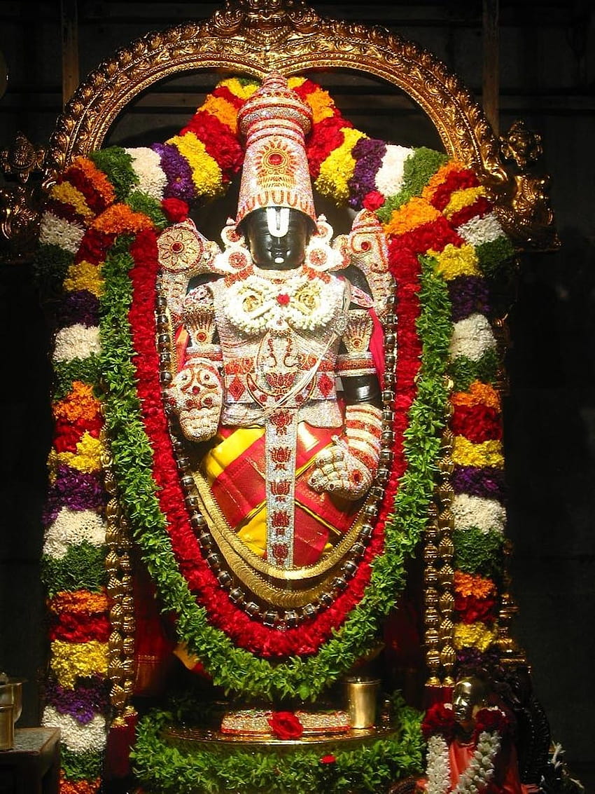 Lord venkateswara Swamy, dios balaji móvil fondo de pantalla del teléfono