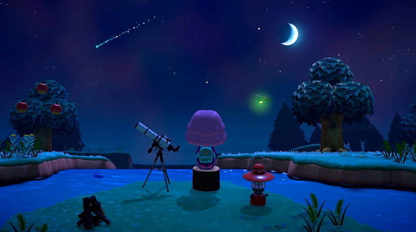 Animal Crossing que você precisa para fazer seus planos de fundo, noite relaxante papel de parede HD