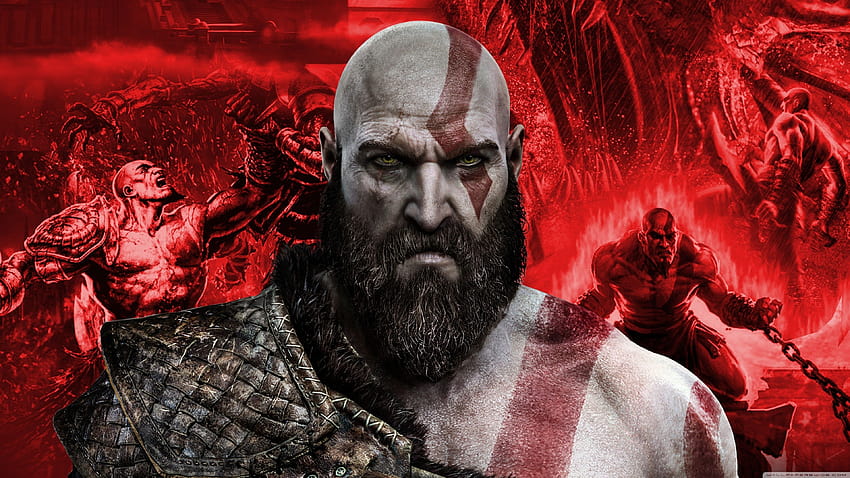 3840x2400 kratos, artwork, god of war, ultra 16:10, , 3840x2400 , background, 7410, god of war ultra HD wallpaper