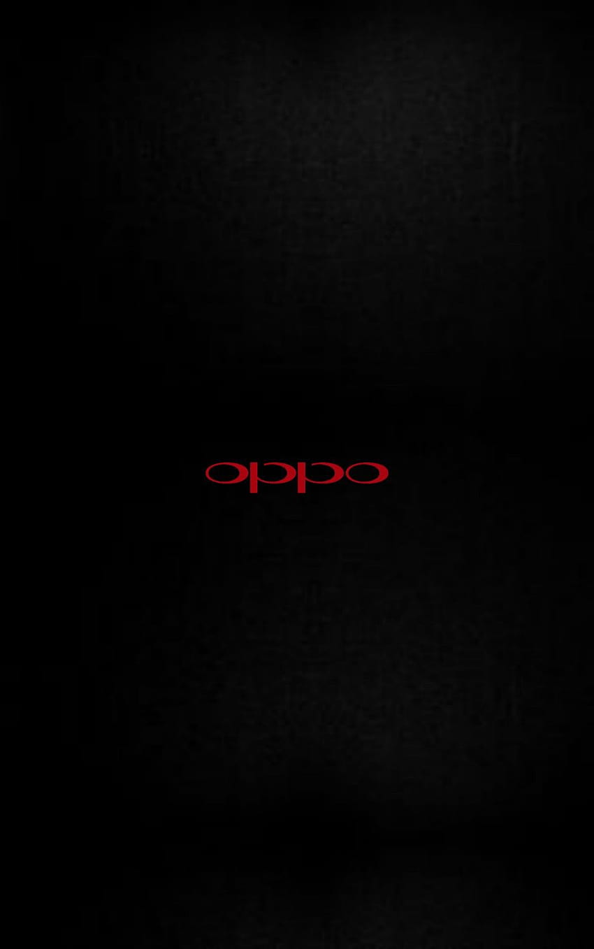 Oppoの黒と赤、oppoのロゴ HD電話の壁紙