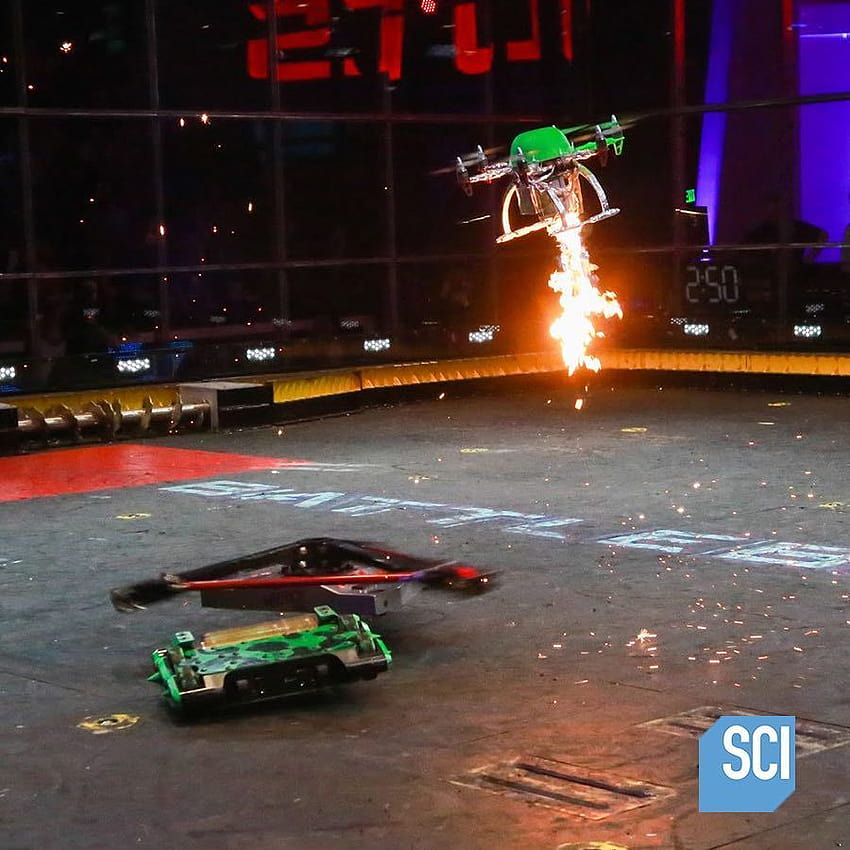 Need more vicious @BattleBots in your life? Tune in tonight at 6 pm for a marathon on the @ScienceChannel. HD phone wallpaper