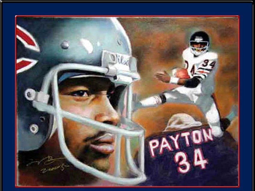 walter payton nfl chicago bears HD wallpaper