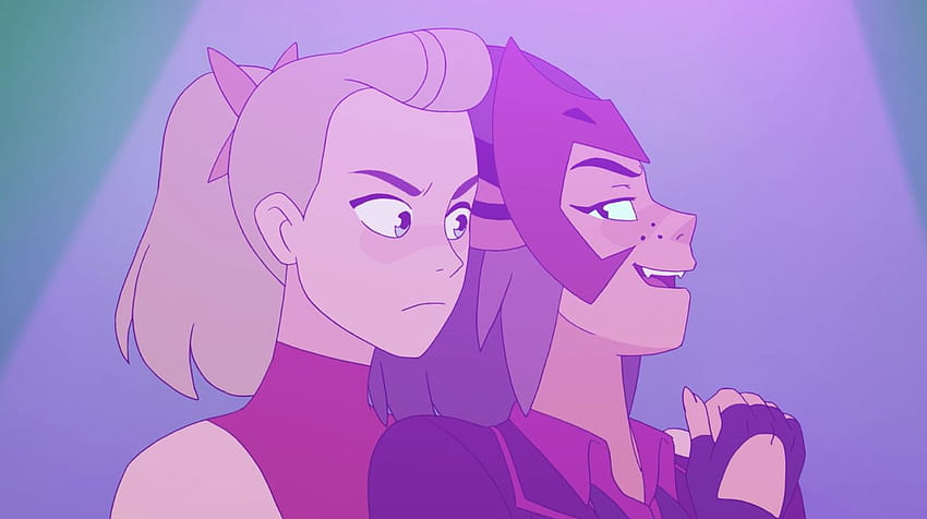 Why She, catra and adora HD wallpaper