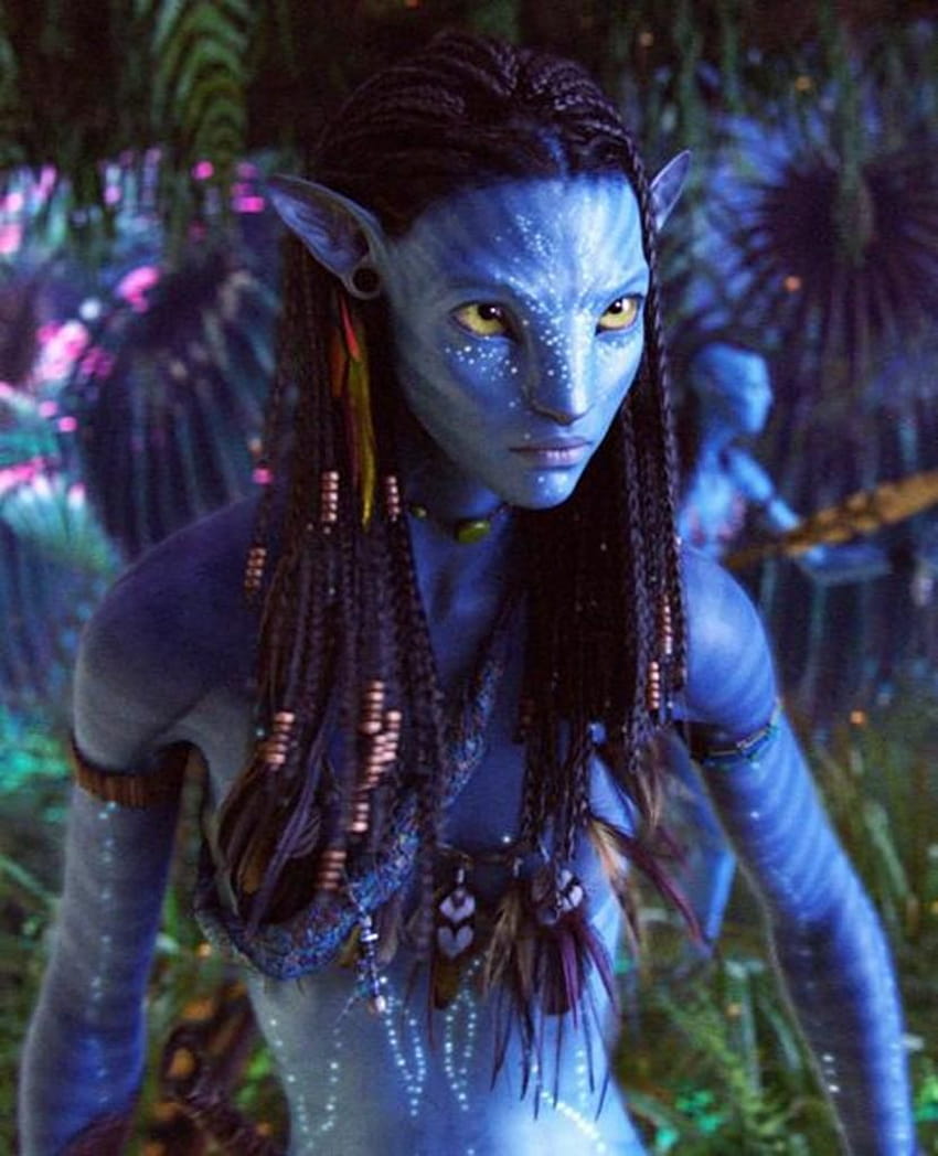 Zoe Saldana Panas di Avatar, avatar zoe saldana wallpaper ponsel HD
