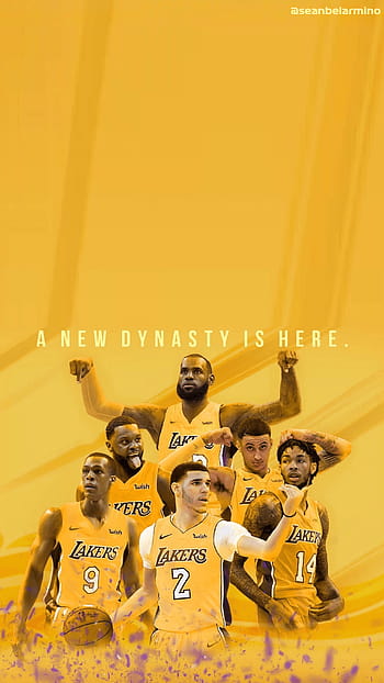 Here's another mobile wallpaper I made for everyone! Let's keep  representing the Lakers Nation!! 💜💛💜💛💜💛 : r/lakers