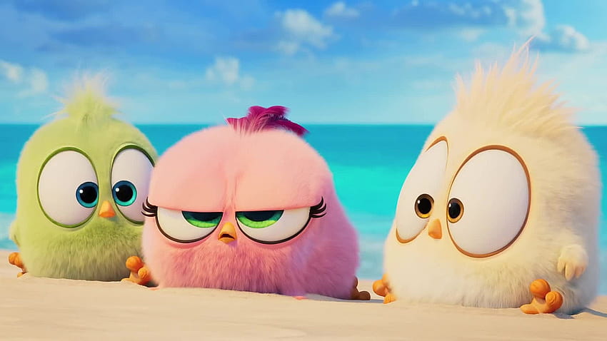 Angry Birds Movie 2, bluesowe wściekłe ptaki Tapeta HD