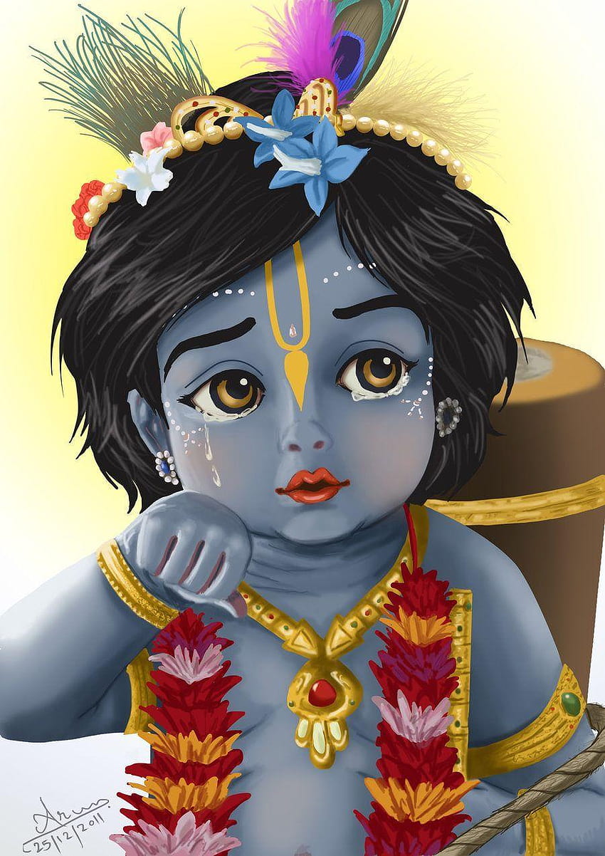 Shree Krishna Anime iPhone Wallpaper 4K iPhone Wallpapers Wallpaper  Download  MOONAZ