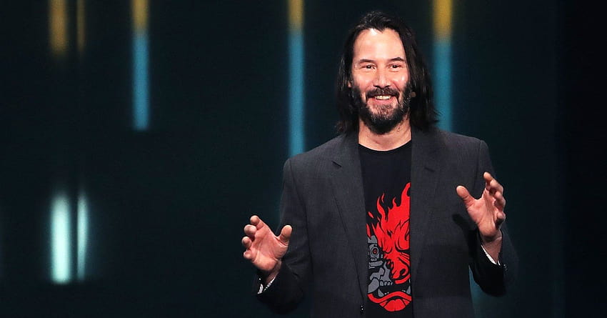Keanu Reeves si è presentato all'E3 per dire che è in 