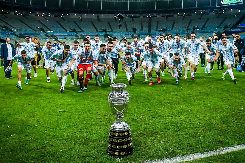 Argentine Copa América Champions 2021, Argentine champions de la Copa America 2021 Fond d'écran HD