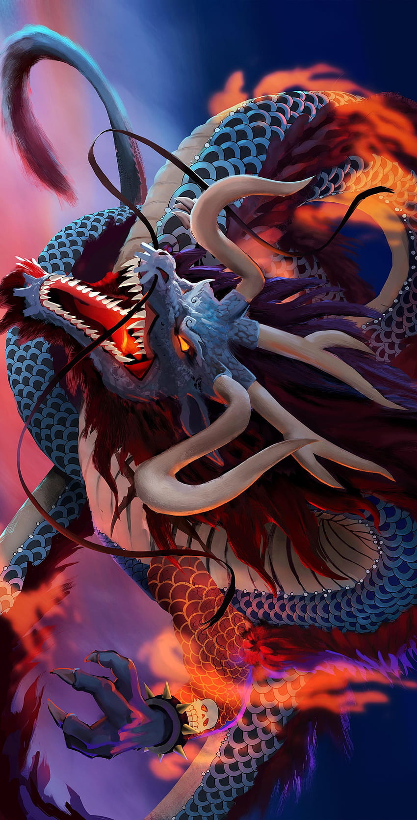 KAIDO the Dragon、ドラゴンカイドウ iphone HD電話の壁紙