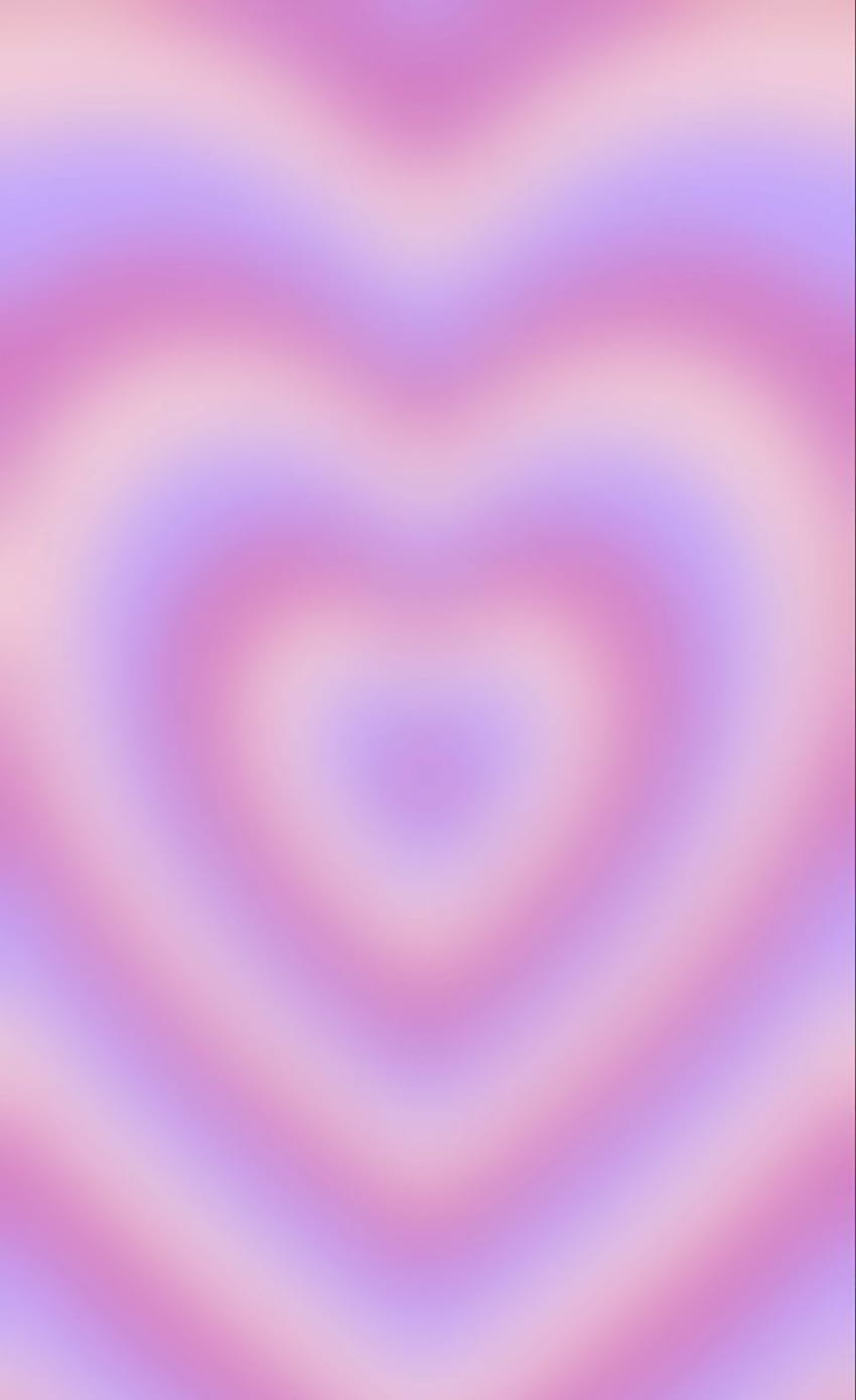 Coração rosa, estética do coração Papel de parede de celular HD