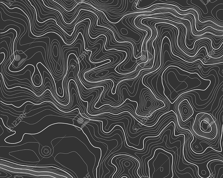 Fundos de mapa topográfico com espaço para topografia de linha de cópia [1300 x 1300] para seu, celular e tablet papel de parede HD