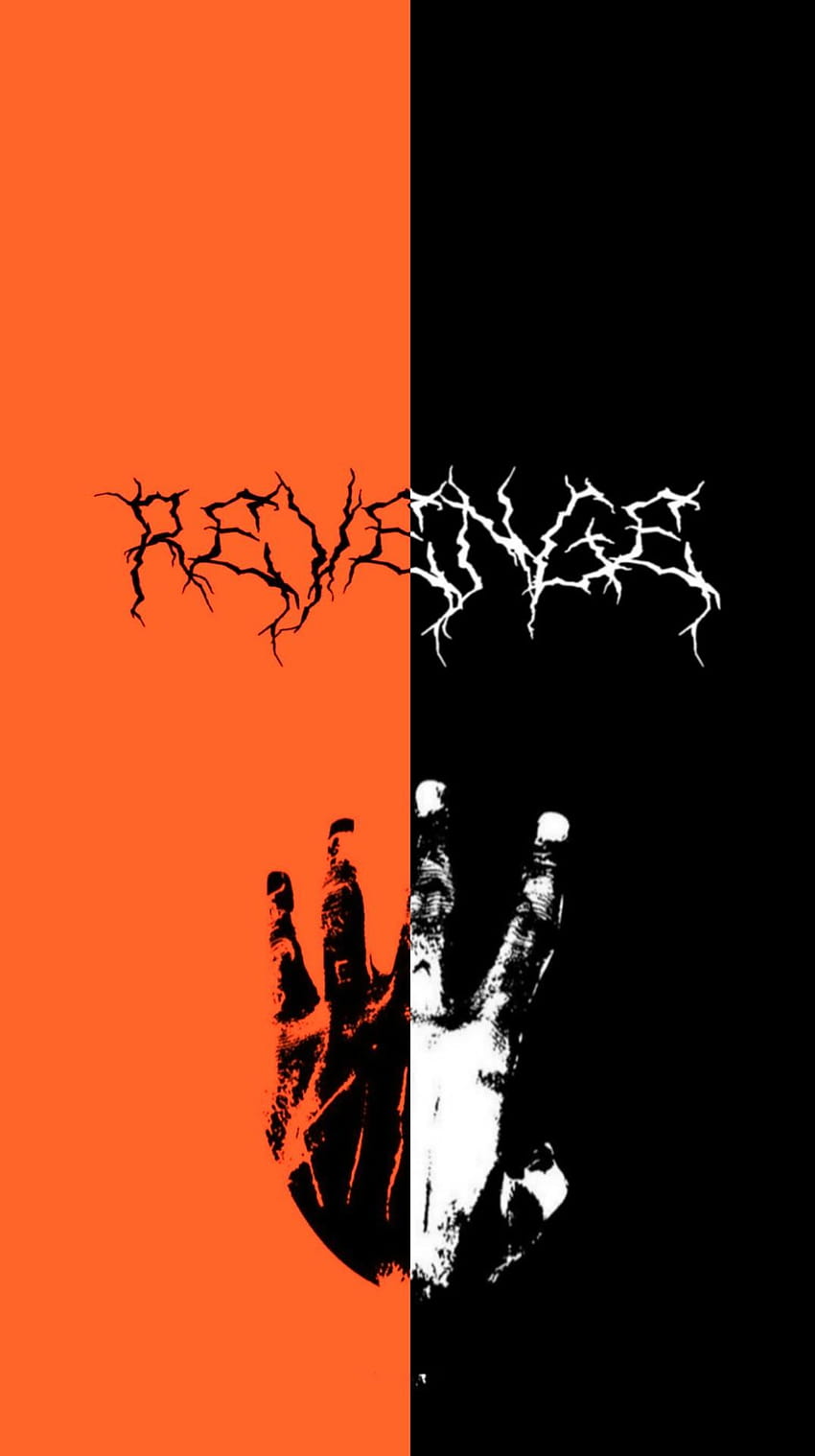 Revenge half . Also have black and orange seperate, check, xxxtentacion revenge HD phone wallpaper