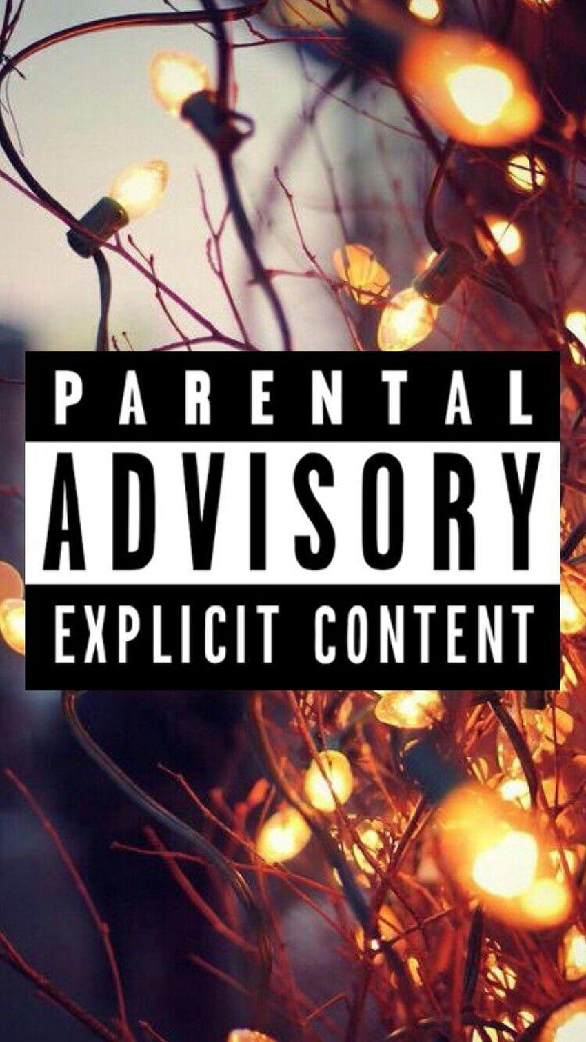 Pinterest: @neesawali, parental advisory explicit content HD phone wallpaper