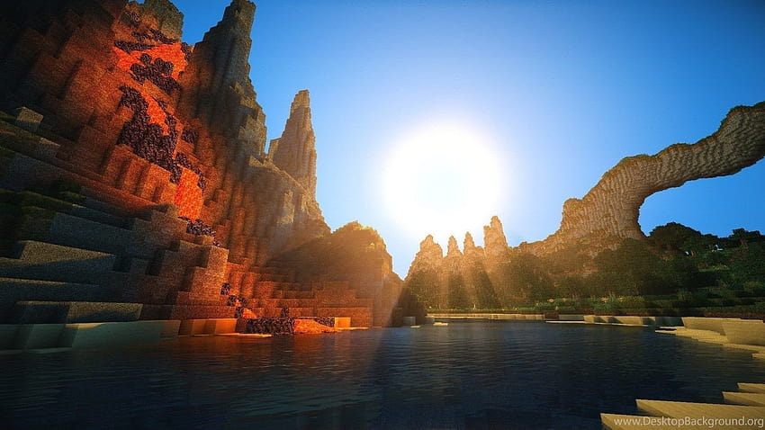 Minecraft шейдъри sunset172 sonic ethers невероятни шейдъри и HD тапет