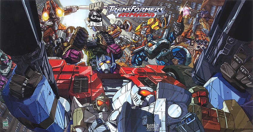 Dreamwave's Transformers comics, transformers armada HD wallpaper