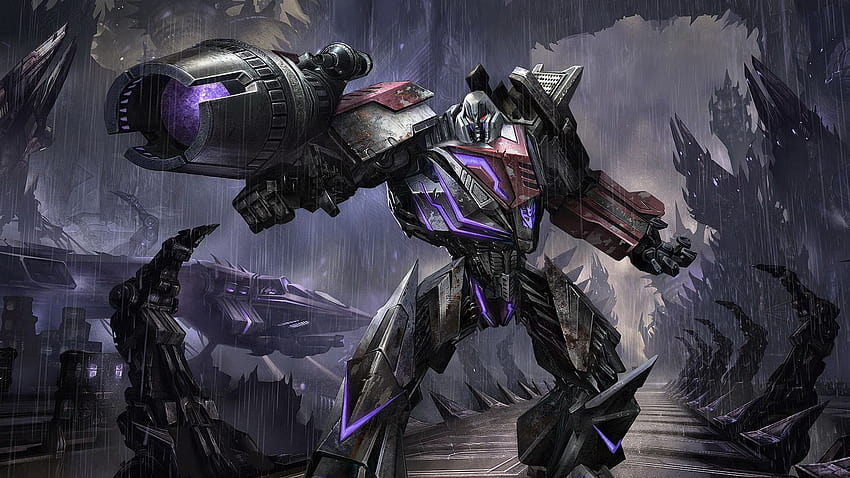 Transformers Fall of Cybertron Megatron, transformiert Helden und Schurken HD-Hintergrundbild