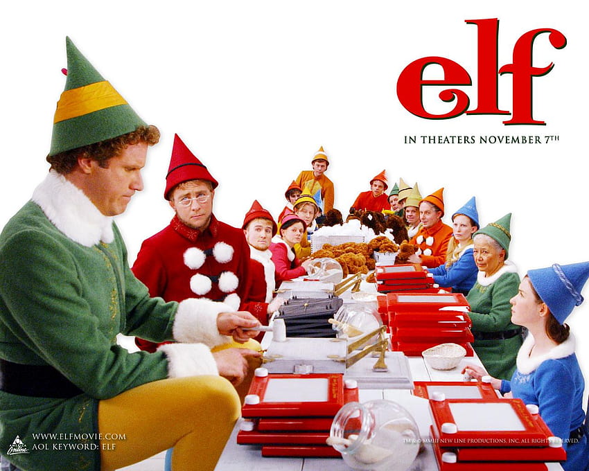 3 Film TV Movie Artist : Elf, elf christmas HD wallpaper
