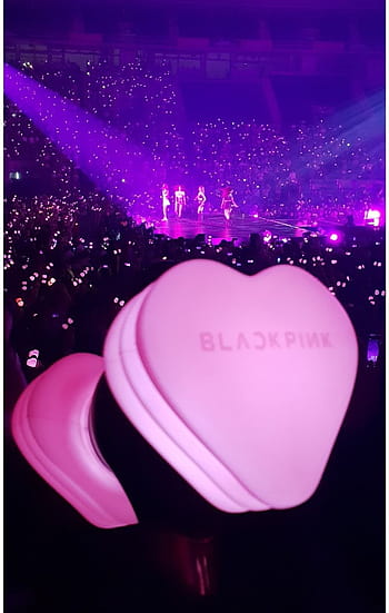 BLACKPINK LIGHTSTICK JISOO ROSE LISA JENNIE CONCERT HAMMER STICK CUTE HEART  Lisa