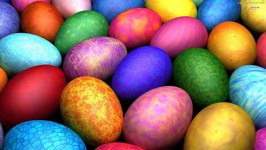 Belle delle uova di Pasqua 45, caccia alle uova di Pasqua 2018 Sfondo HD