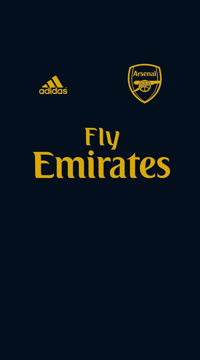 Arsenal 3ème kit par thiendaica541, arsenal adidas Fond d'écran de téléphone HD