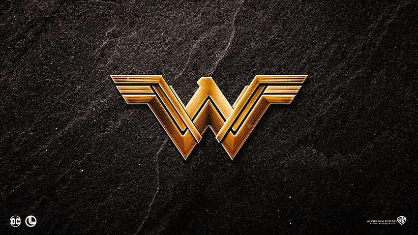 Wonder woman logo, wonder woman sign HD wallpaper