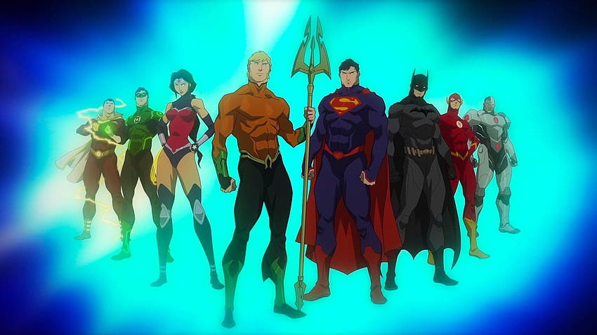 Baru saya dari Justice League: Throne of Atlantis: DCcomics, aksi liga keadilan Wallpaper HD