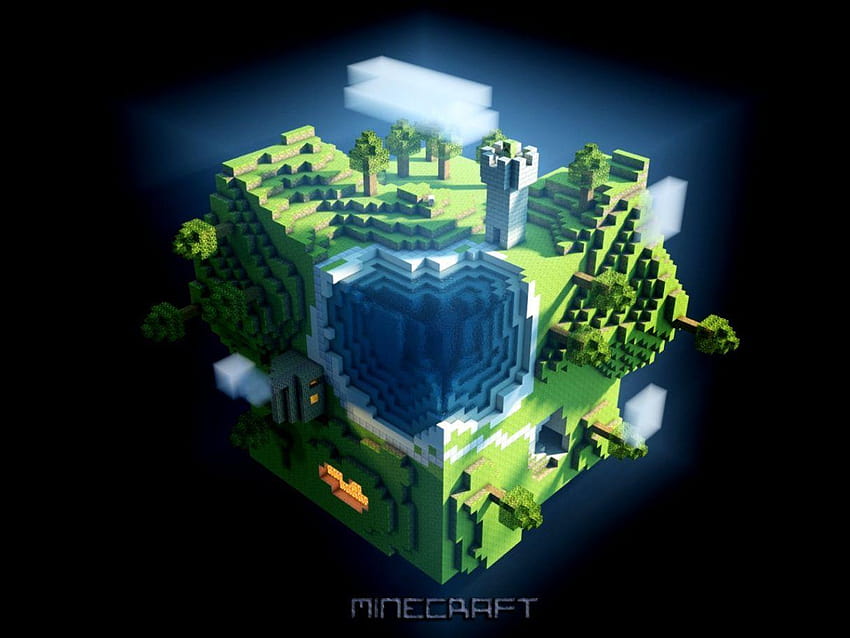 Awesome Minecraft, amazing backgrounds minecraft HD wallpaper