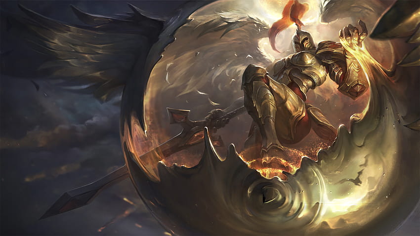 efsaneler ligi aether kayle duvar kağıdı