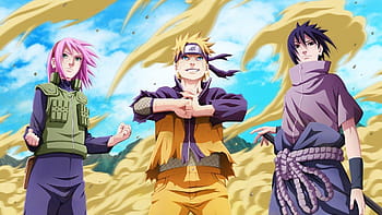 Young Naruto 1366 x 768 HDTV Wallpaper