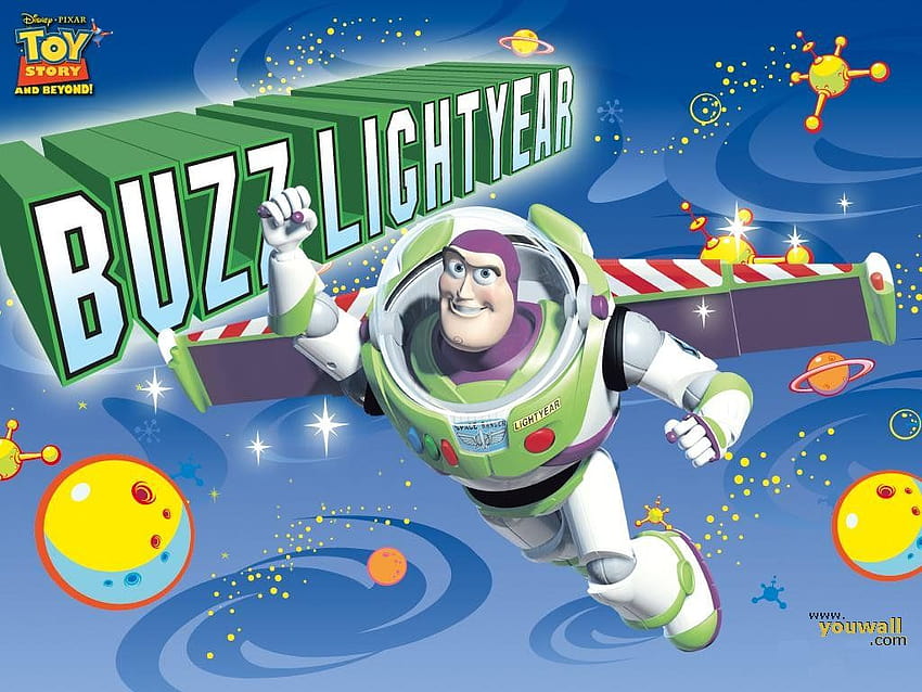 4 Buzz Lightyear, Buzz Lightyear del mando estelar fondo de pantalla