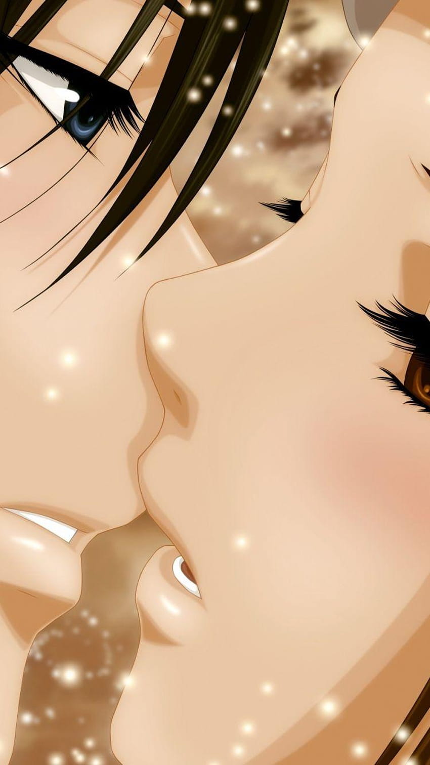↑↑TAP AND GET THE APP! Anime & Cartoons Art Love Kiss, anime kiss iphone HD  phone wallpaper | Pxfuel