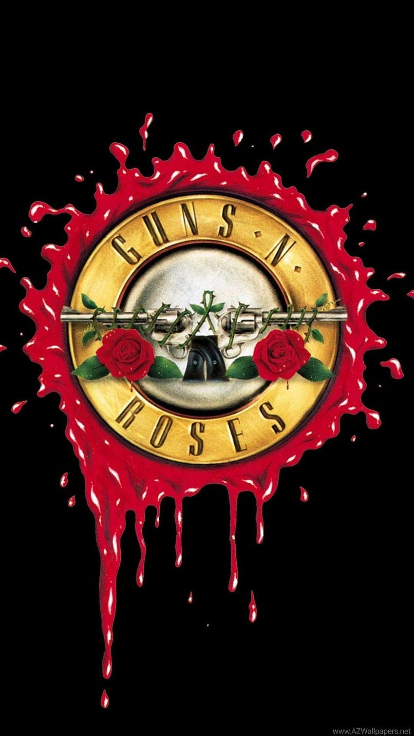 Guns and Roses iPhone Wallpaper  iPhone Wallpapers