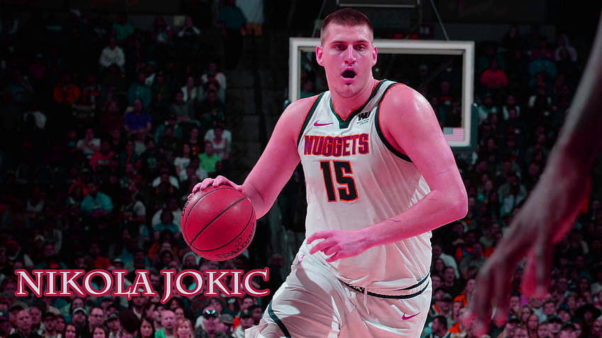 Nikola Jokić Denver Nuggets für die NBA, Nikola Jokic HD-Hintergrundbild