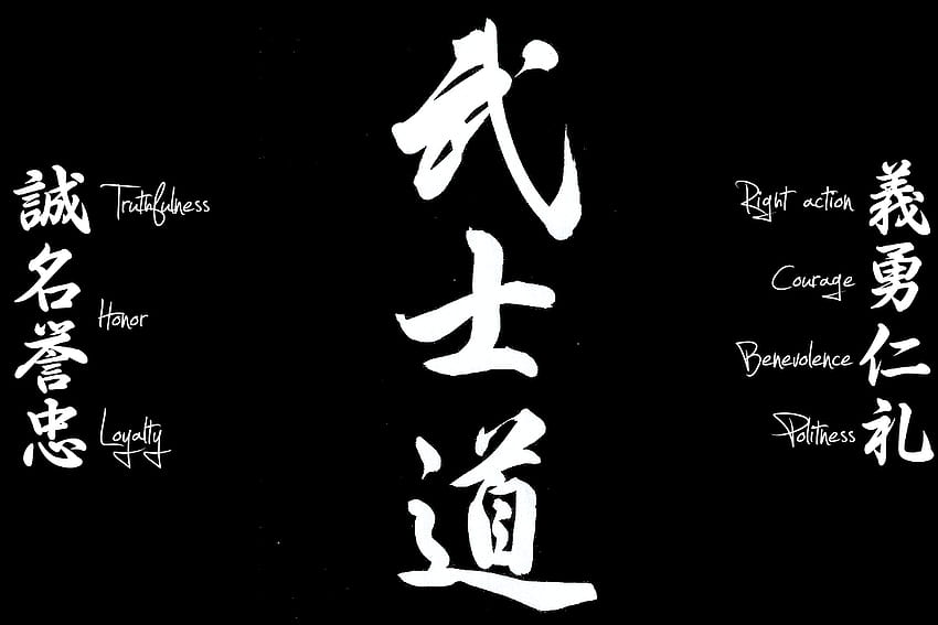 The virtues of Bushido, bushido samurai HD wallpaper