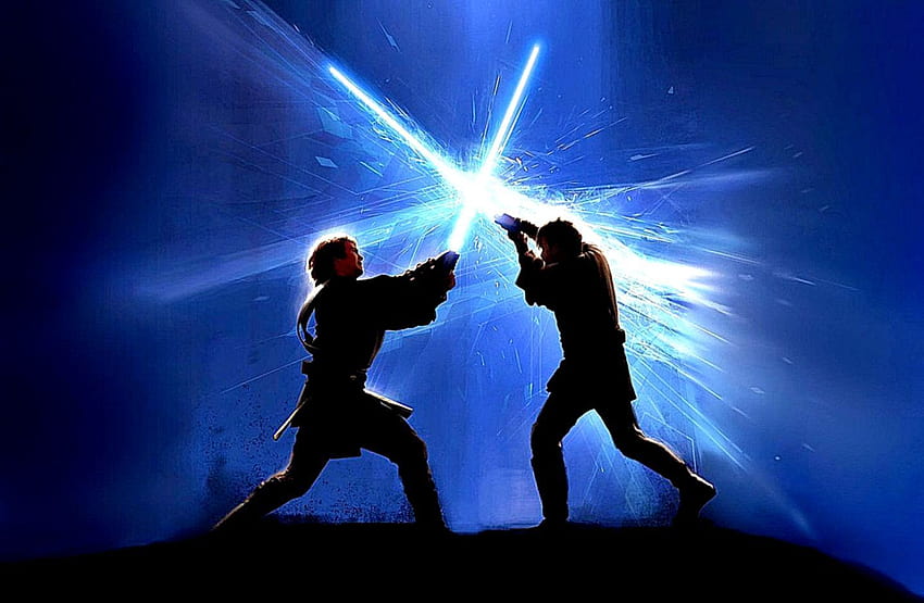 pertempuran lightsaber star wars Wallpaper HD