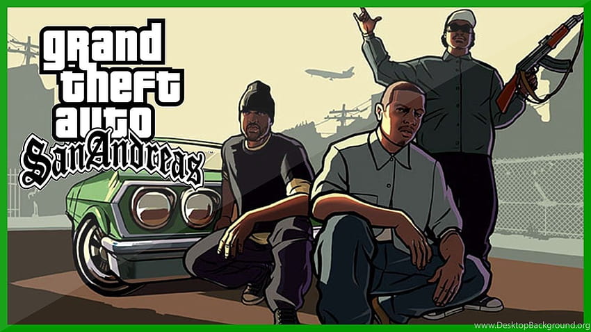 CJ EST DE RETOUR SUR XBOX 360 ! GTA San Andreas Refonte ... Backgrounds ...