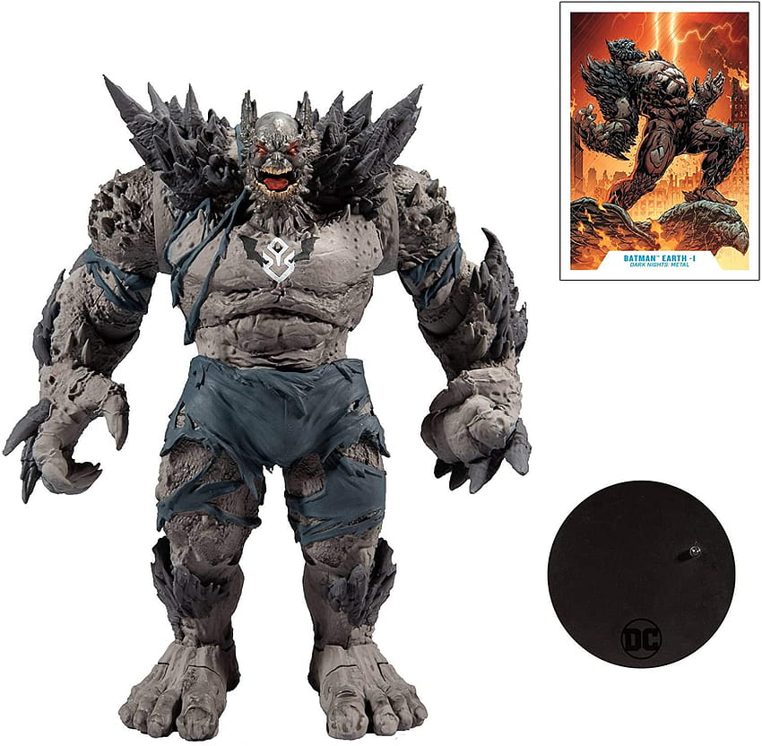 McFarlane Toys DC Multiverse Dark Nights: Metal Devastator Earth, batman the devastator HD wallpaper